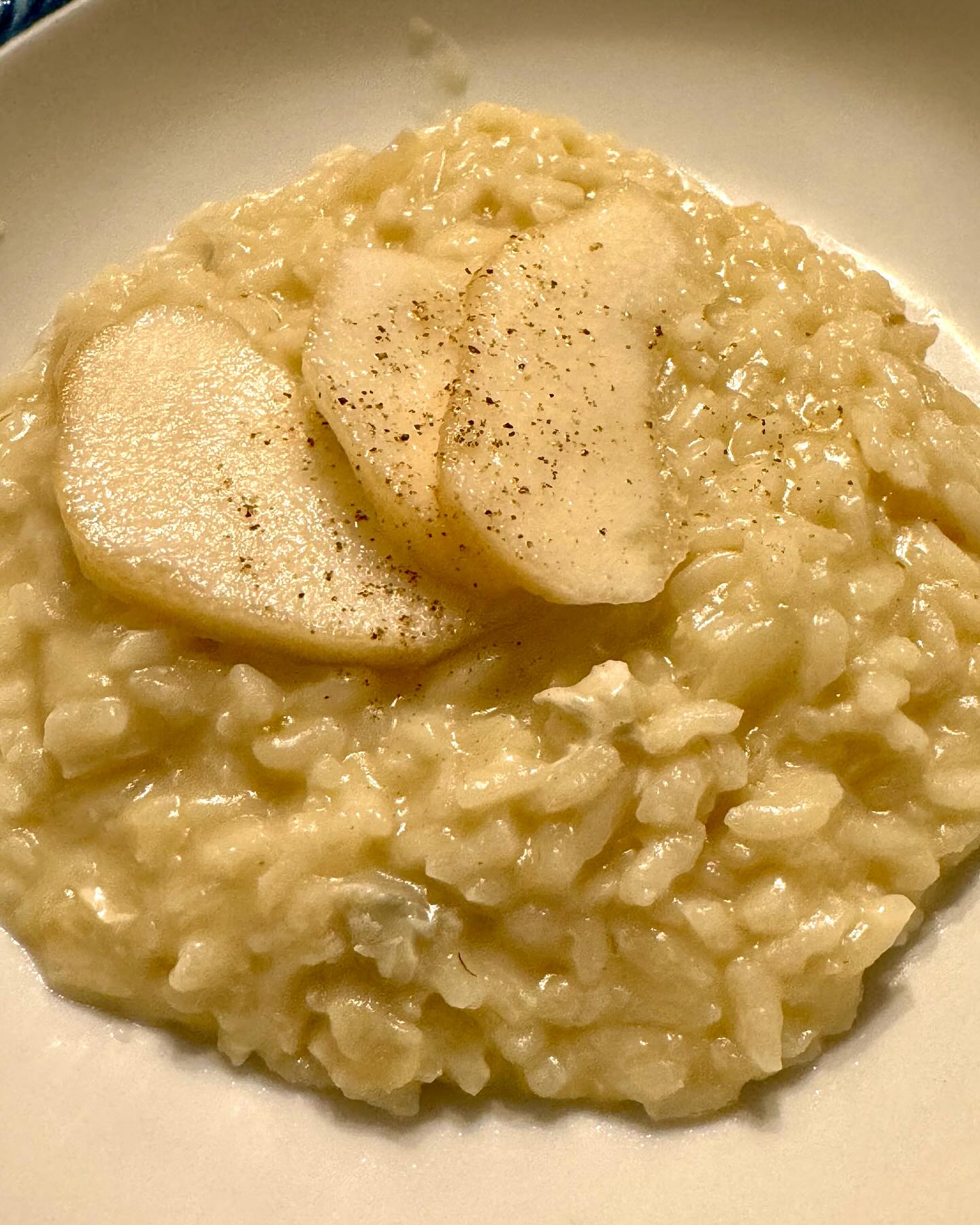 Risotto con pere e gorgonzola